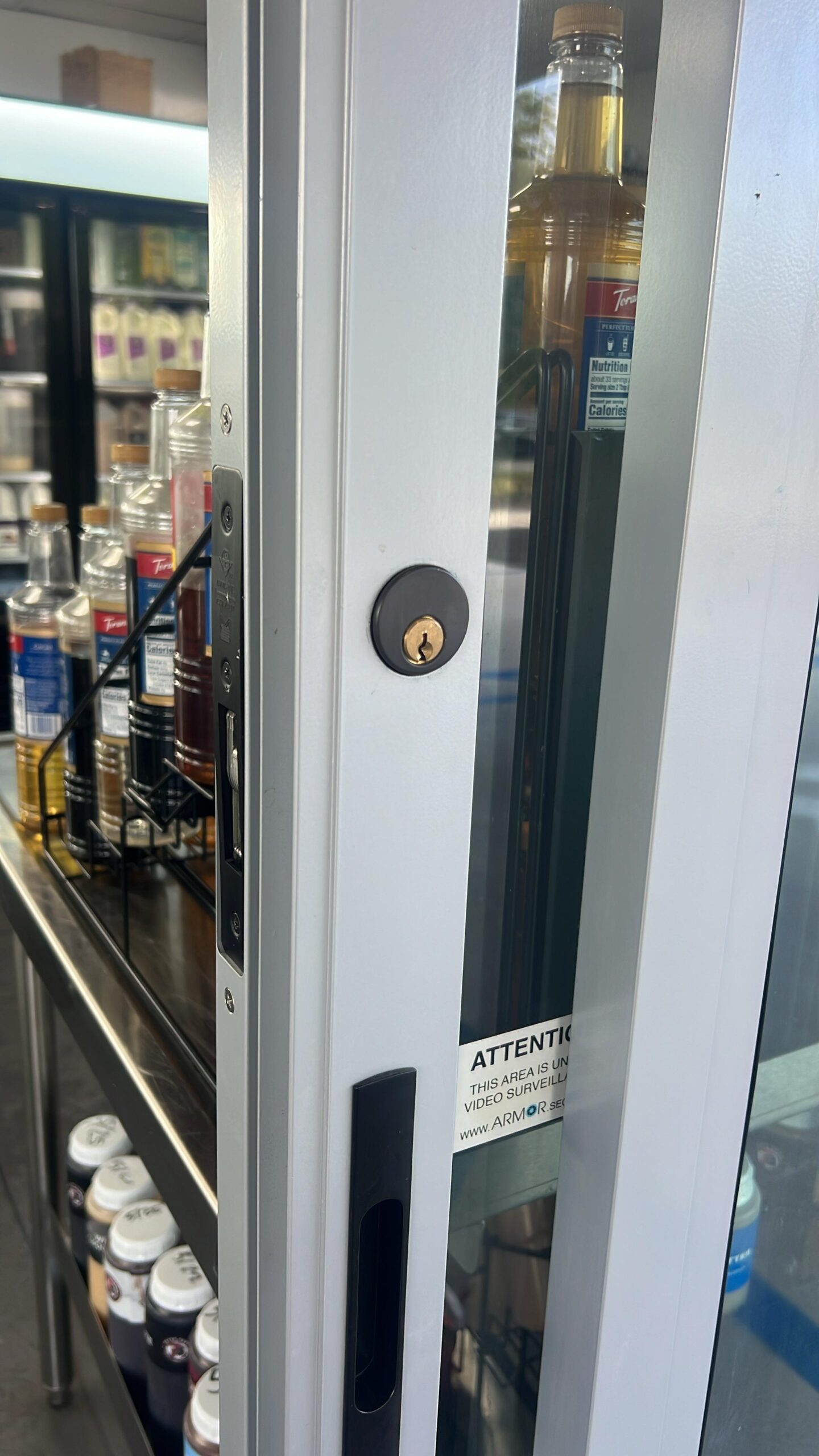 Locksmith on a commercial call in Auburndale, Florida